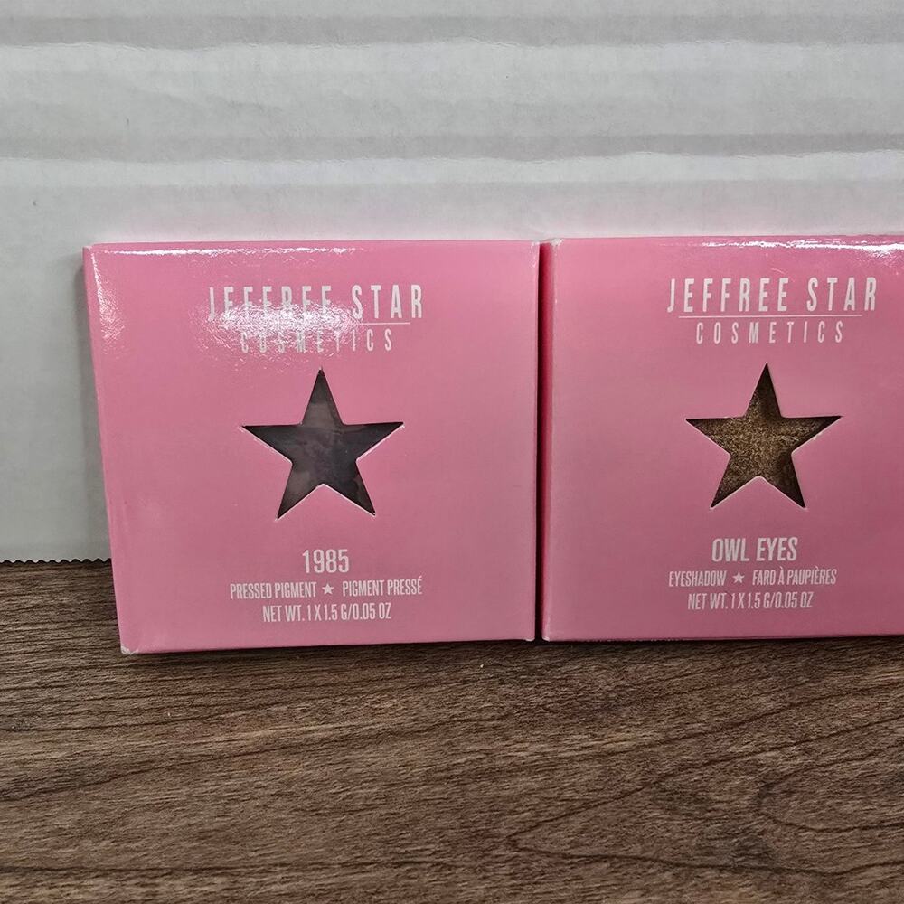 Jeffree Star Eye Shadow Owl Eyes and 1985
